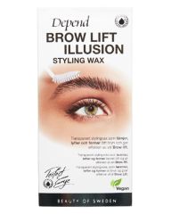 Depend Perfect Eye Brow Lift Illusion Styling Wax Transparent