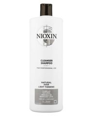 Nioxin 1 Cleanser Shampoo (N) 1000 ml