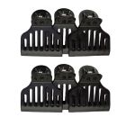 Comair Opdelingsklemmer Butterfly 6stk sort 3150045