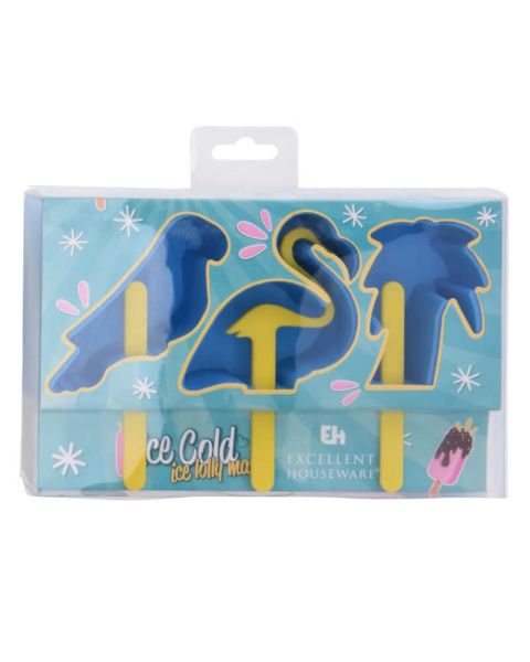 Excellent Houseware Ispindeforme Flamingo Blå (U)