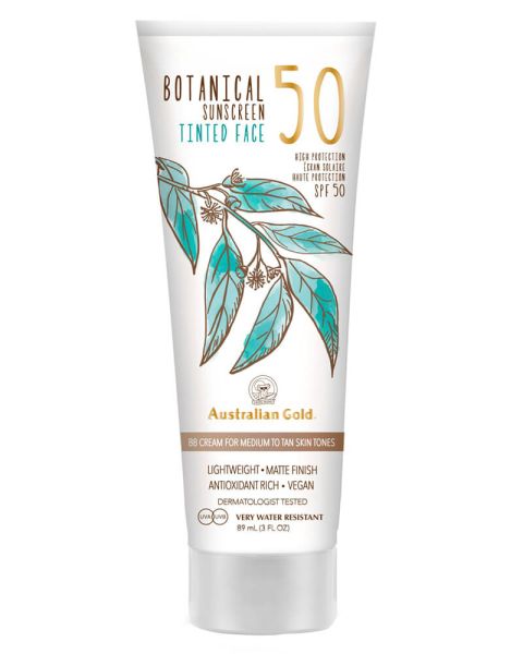 Australian Gold Botanical Sunscreen BB Cream Medium Tan SPF 50 (F) Australian Gold Botanical Sunscreen BB Cream Medium Tan SPF 50 (F)