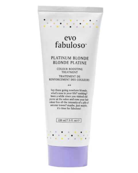 Evo Fabuloso Platinum Blonde Blonde Colour Intensifying Treatment