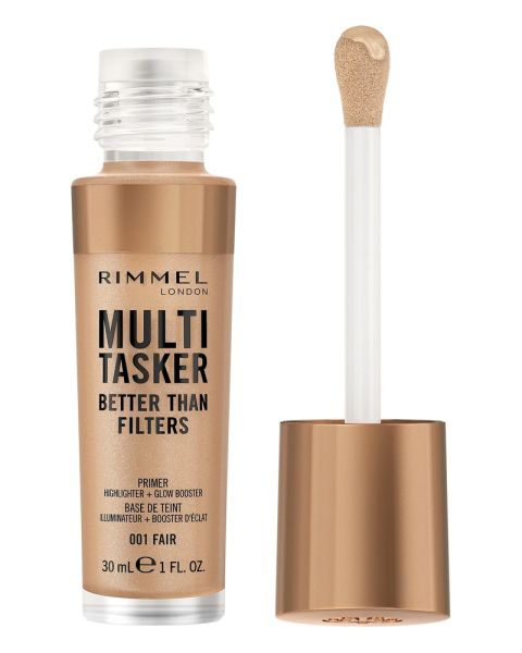Rimmel London Multi Tasker Better Than Filters Primer Highliger + Glow Booster 001 Fair Rimmel London Multi Tasker Better Than Filters Primer Highliger + Glow Booster 001 Fair