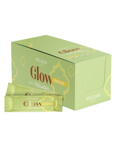 Wellexir Glow Beauty Collagen Drink Lemonade