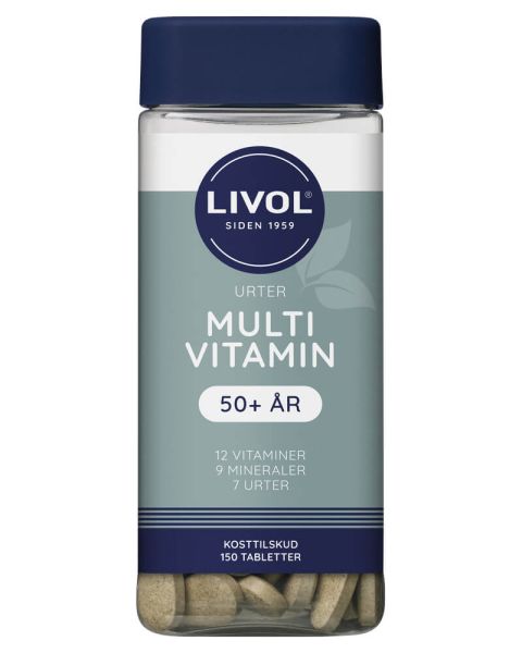 Livol Multivitamin Urter 50+