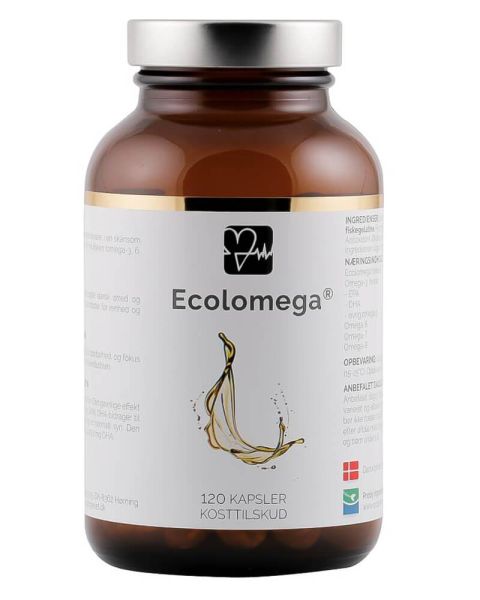 Natur Drogeriet Ecolomega Miljøvenlig Fiskeolie