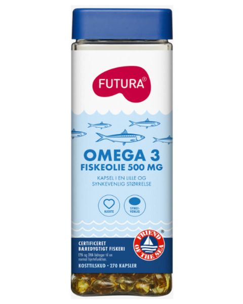 Futura Omega-3 Fiskeolie 500mg