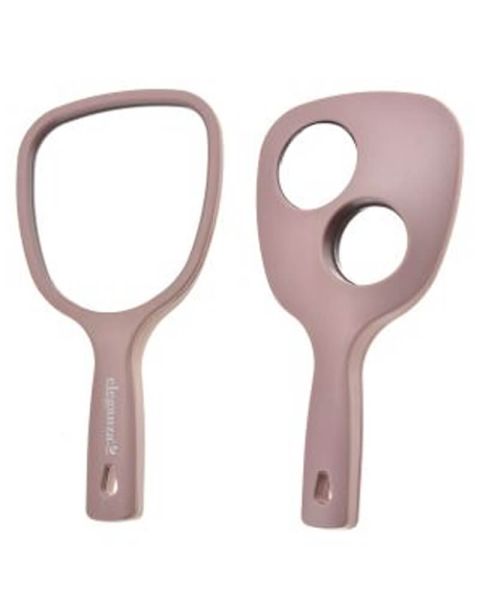 Excellent Houseware Mirror with Handle Pink