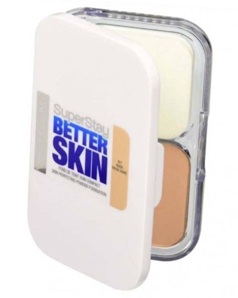 Maybelline SuperStay Better Skin Perfecting Powder Foundation - 021 Nude