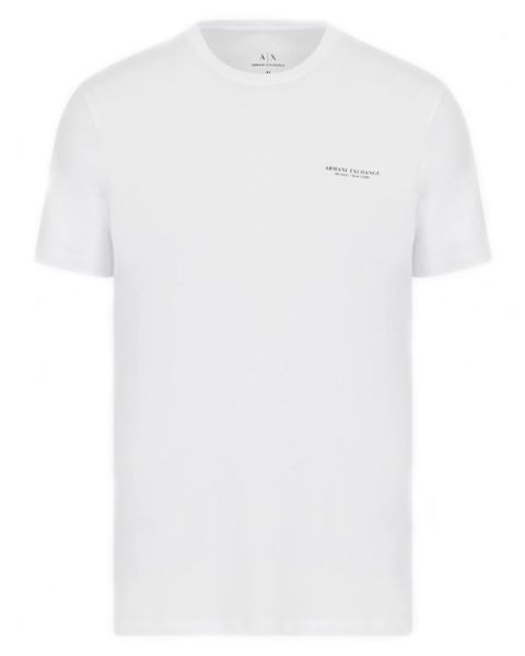Armani Exchange Men T-Shirt Hvid Str. L