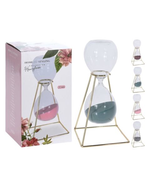 Excellent Houseware Timeglas/Grå sand (U)