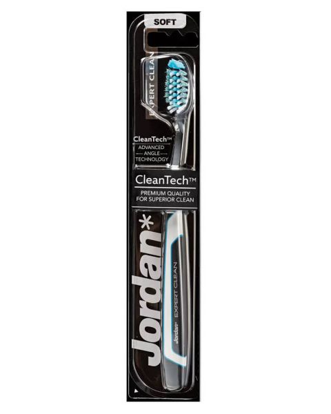 Jordan CleanTech Soft Tandbørste Assorteret Farve (U)